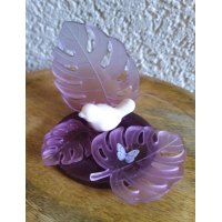 memory standaard 3 monstera bladeren